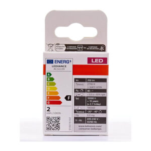 LED G9 2,5W 827 200L 16x46 15H 2