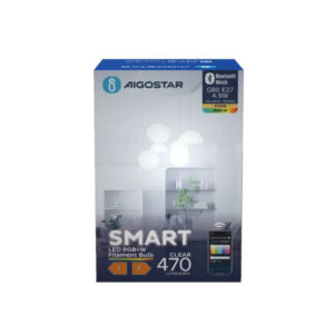 Bluetooth Mesh Smart Filament Bulb G95 4.9W E27 470lm RGBW 1