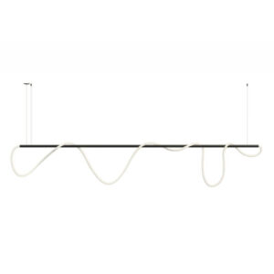 KAA LINE DE 1000mm LED 1500mm 30W 230Vac 3000K ON/OFF BLACK