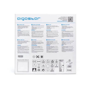 LED Back-lit Panel Light 200-240V 50W 4000K 5600lm 595x595x26mm 1