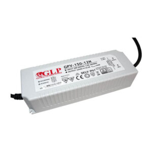 LED napajanje GLP 150W 12V/12,5A CV non-PFC IP67 plastic case 1