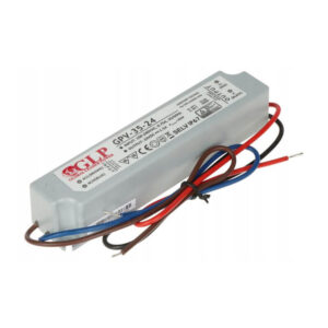 LED napajanje GLP 35W 24V/1.5A CV non-PFC IP67 plastic case