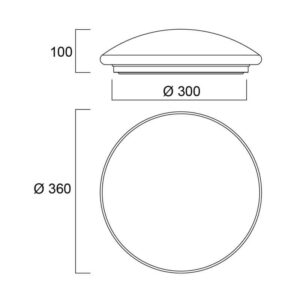 START eco surface 2050lm 830/840 IP44 DT 5