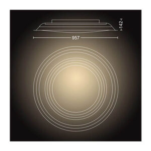 Still Hue ceiling lamp black 5