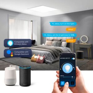 SMART LED PANEL LIGHT 220-240V 32W 3200lm WIFI CCT 3000K-6500K 4