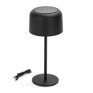 Solar Powered Desk Lamp 3W 3000K Touch Dimming bk