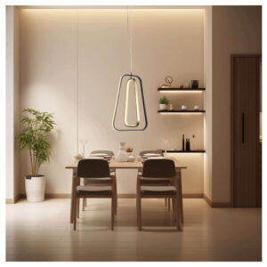 Aluminum pendant light 36W 2700K 1