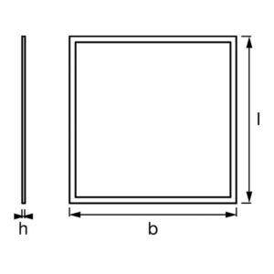 ECO Class Panel 600 40W/6500K 2