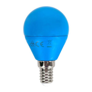 LED A5 230V 4W E14 G45 Blue light