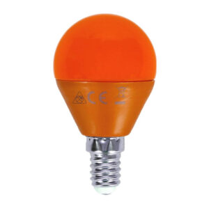 LED A5 230V 4W E14 G45 Orange light