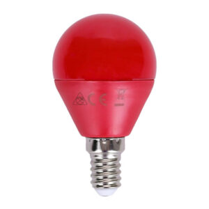 LED A5 230V 4W E14 G45 Red light