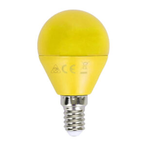 LED A5 230V 4W E14 G45 Yellow light