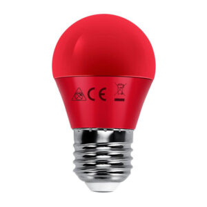 LED A5 230V 4W E27 G45 Red light