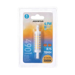 LED R7S 230V 5W 3000K 500lm 78mm 1