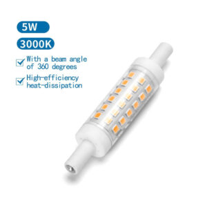 LED R7S 230V 5W 3000K 500lm 78mm