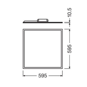 PL DALI 600 33W/3000K 2