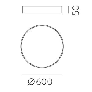 London Ceiling 3760/60 CRI90 4K 2